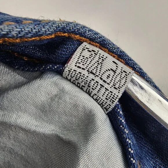 Vintage 90s Bart Simpson Denim High Waisted Shorts Small - Picture 6 of 9